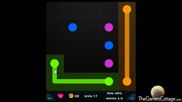 Flow Game Level - 17 [5x5] Beginners Pack Connect the Dots смотреть онлайн