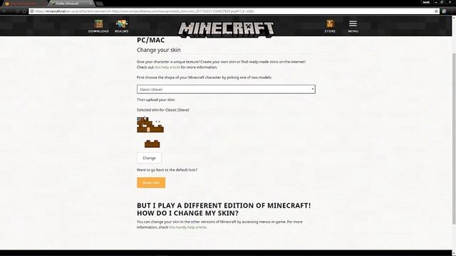 How To Change Your Minecraft Skin! 1.12+ смотреть онлайн