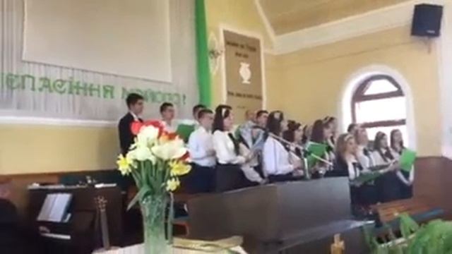 Острозький молодіжний хор "Звучить хай хвала!", Пасха-2017 смотреть онлайн