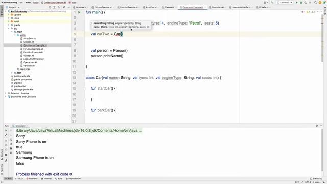 Constructors in Kotlin | Primary & Secondary constructor | Kotlin Basics for beginners | Part 9 смотреть онлайн