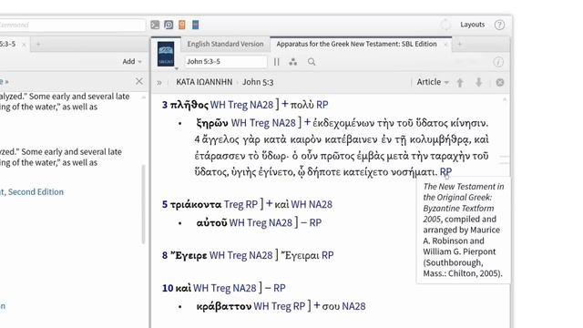 Logos 6 Textual Variants | Logos Bible Software смотреть онлайн