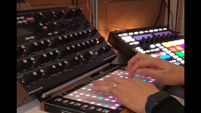 Novation Peak and Linnstrument смотреть онлайн