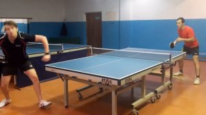 Настольный теннис. Приём подачи ч.3: Приём подач с  нижним вращением в настольном теннисе