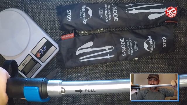 Bastão ST09 da Naturehike [UNBOXING] смотреть онлайн