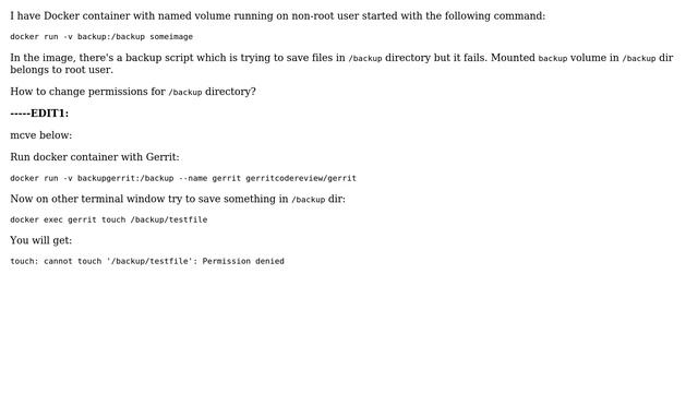 DevOps & SysAdmins: Change permissions for named volumes in Docker смотреть онлайн