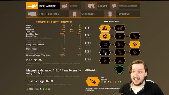 Deep Rock Galactic | Flamethrower Builds смотреть онлайн