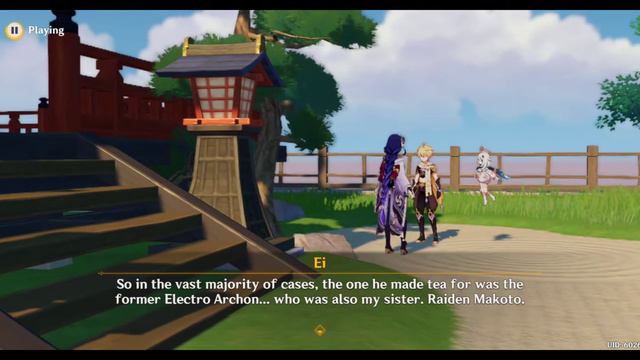 Genshin Impact 2.5 Imperatrix Umbrosa Chapter Act II Part II: Tea time with Furuyama смотреть онлайн