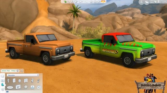 Bakies The Sims 4 Custom Content: Jurassic Park Theme Pack смотреть онлайн