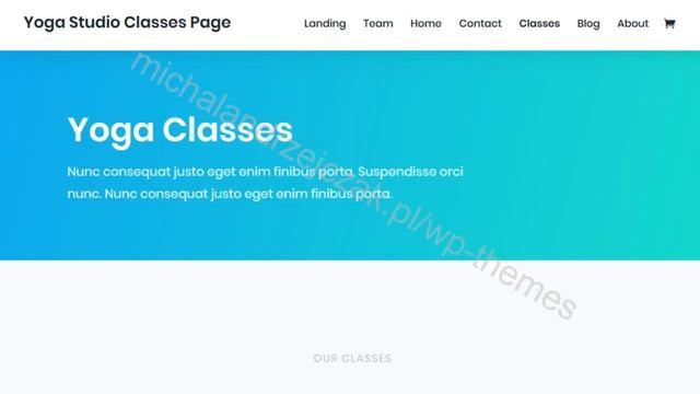 Best Yoga Studio Layout Wordpress Theme And 1253 Other WP Templates. Easy Page Builder. смотреть онлайн