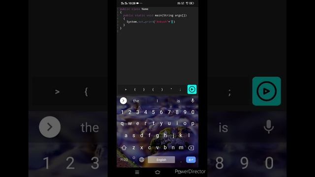 Java Program to get name side by side смотреть онлайн