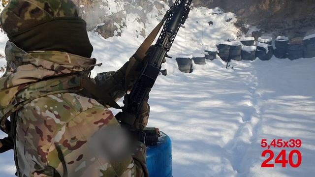 Тест стального прибора "ГЕКСАГОН" на живучесть. АК-74М. [АРХИВ] смотреть онлайн