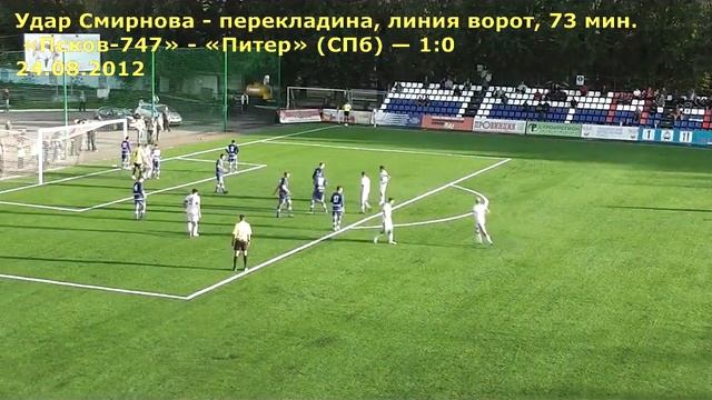 Удар Смирнова перекладина, линия ворот смотреть онлайн