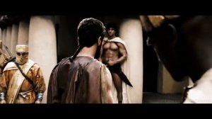 ЭТО СПАРТА! Переговоры Леонида с персидским дипломатом  300 спартанцев