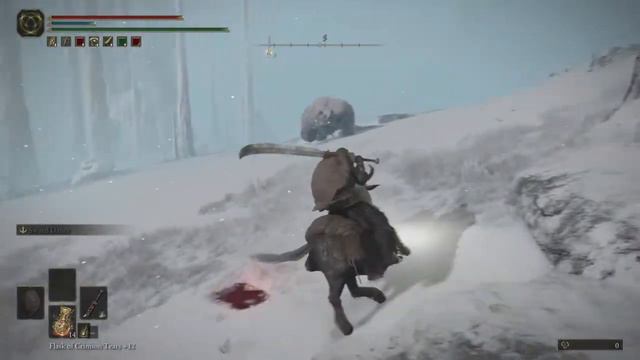 Use Runebear for Glowing Statue Location Consecrated Snowfield ELDEN RING смотреть онлайн