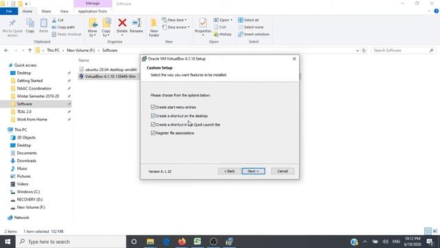 VirtualBox 6.1 2020 Installation on Windows 10 - Cyber Security #1 смотреть онлайн