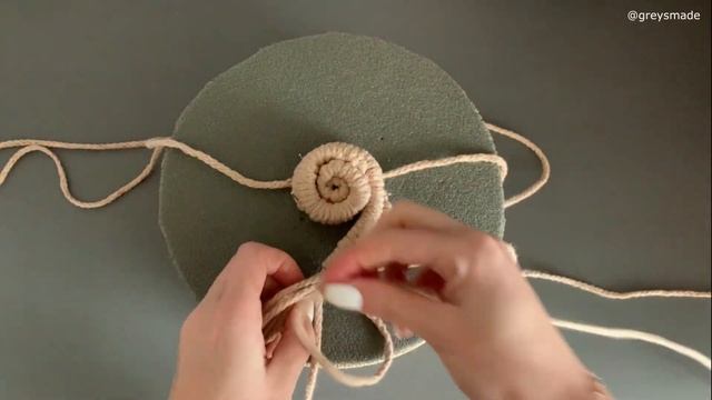 DIY Macrame Rose Flower. How to make a macramé rose смотреть онлайн