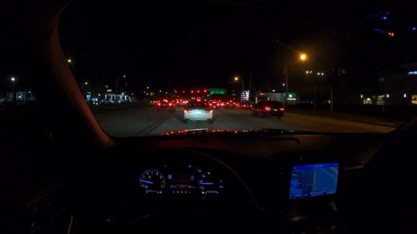 2022 Ford Explorer XLT - POV Night Drive 4K 60FPS (Binaural Audio) Sound System