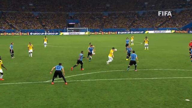 James Rodriguez goal vs Uruguay | ALL THE ANGLES | 2014 FIFA World Cup смотреть онлайн
