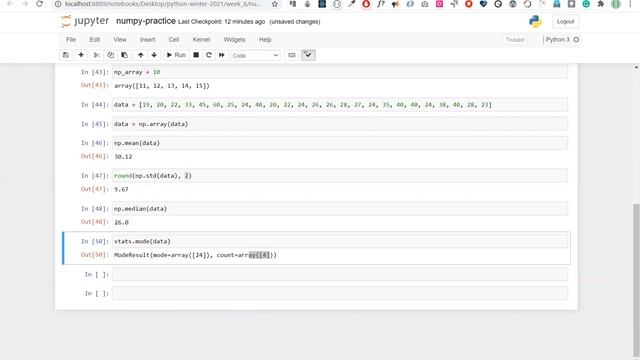 week-8: numpy and pandas смотреть онлайн