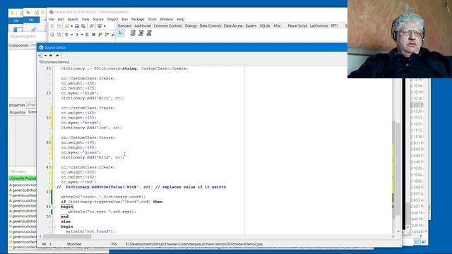 ✅ Freepascal Lazarus TDictionaray And TFPGMapTesting (Hash Tables) - Day 100 смотреть онлайн