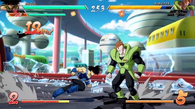 Dragon Ball FighterZ - Bardock Arcade Gameplay смотреть онлайн