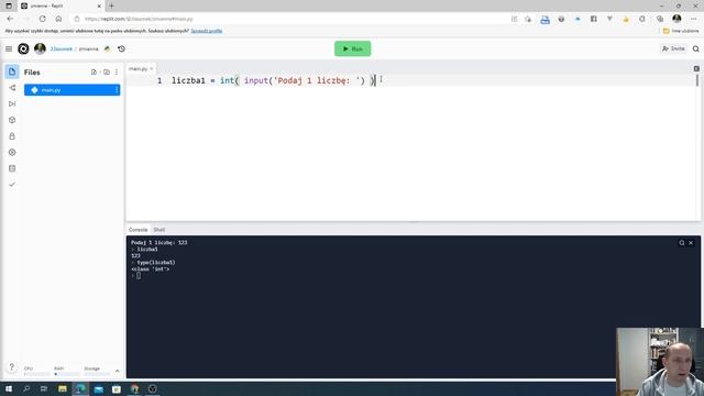 Zmienne, input(), print() - proste obliczenia arytmetyczne смотреть онлайн