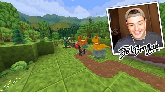 *DRAGON* Tower Defense DIFFICULTY in Minecraft! смотреть онлайн