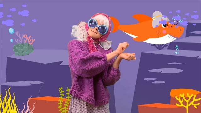 Tubarão bebê Canção infantil | Baby Shark PRT | Alex e Nastya смотреть онлайн