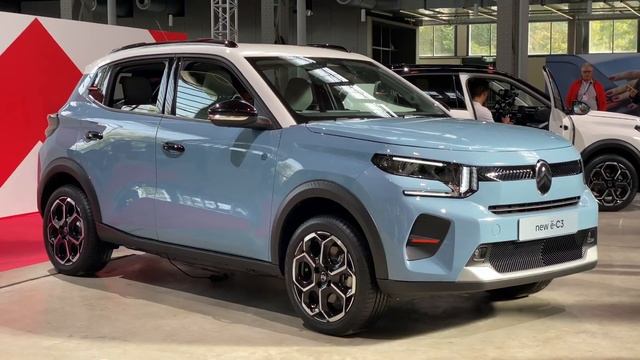 FIRST LOOK 2024 Citroen C3 and e-C3 - The cheapest EV in the UK смотреть онлайн