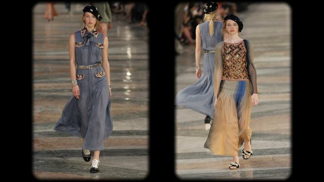 Chanel Resort 2016 - 2017. Новая круизная коллекция Шанель. смотреть онлайн