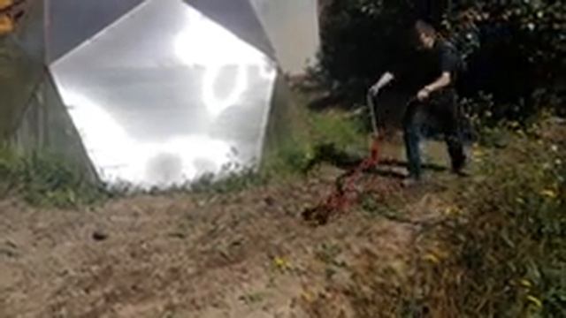 Ручной окучник Тяни-Толкай, прополка. смотреть онлайн