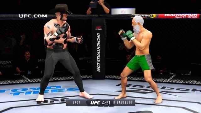 UFC4 | Spot vs. Old Bruce Lee (EA Sports UFC 4) смотреть онлайн