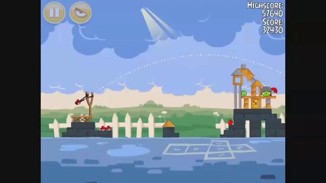 Angry Birds Seasons - Back To School Level 1-1 Walkthrough 3 Stars смотреть онлайн