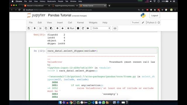 Data Science for Beginners with Python 4 - Pandas dataframe Counting, Summarized view, Data Types смотреть онлайн