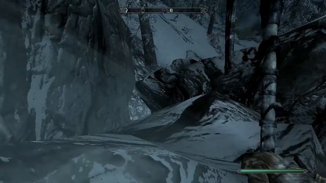 Skyrim. Мы с Лидухой против троля. смотреть онлайн