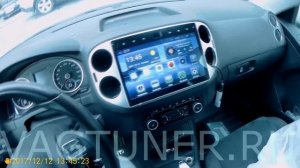 Установка и обзор андройд магнитолы с экраном 10.4 дюйма на Volkswagen Tiguan