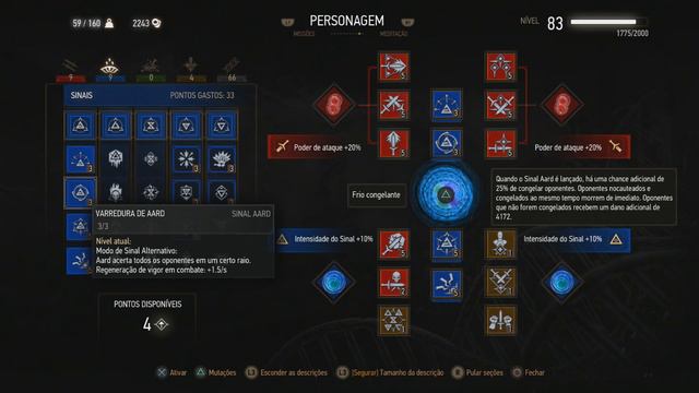The Witcher 3 - Build "Sub-Zero" (Focado em Aard e morte instantânea) смотреть онлайн