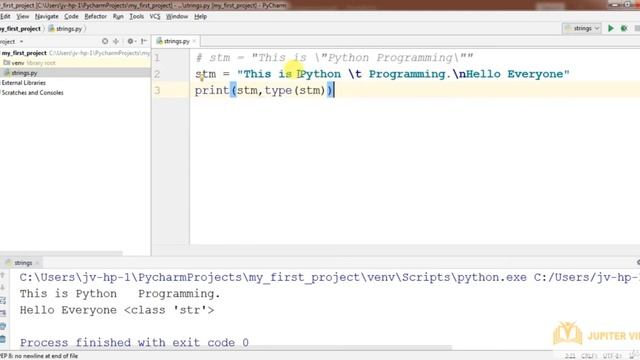 4.1 Strings Introduction | String Manipulation | Learn Python Programming Step by Step Tutorials смотреть онлайн