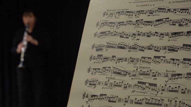 Sutermeister - Capriccio for Solo Clarinet 10 смотреть онлайн