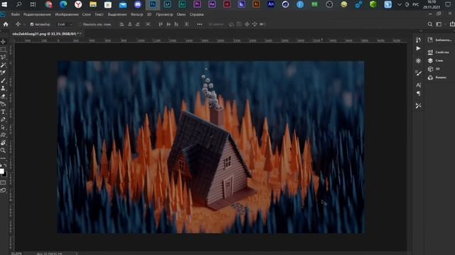 КАК БЫСТРО СДЕЛАТЬ СВЕТЛЕЕ ФОТОГРАФИЮ В ФОТОШОПЕ / ОБУЧАЛКА смотреть онлайн