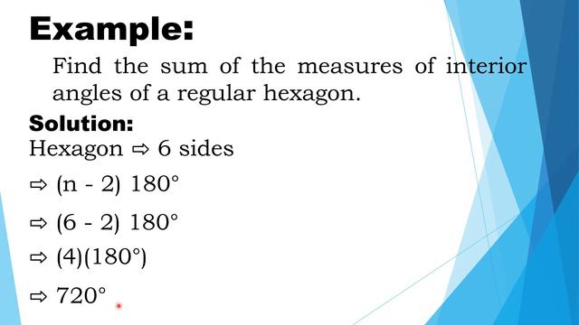INTERIOR AND EXTERIOR ANGLE OF A REGULAR POLYGON смотреть онлайн