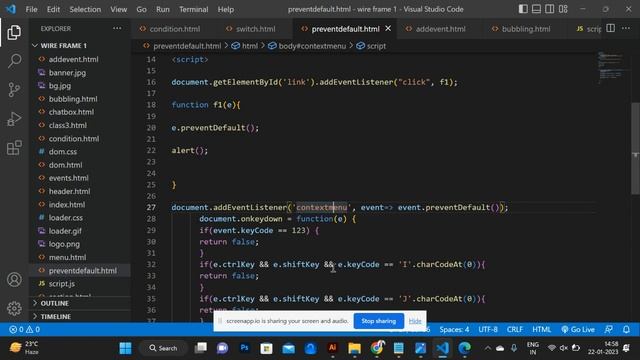 keycode - javascript & Sticky Header смотреть онлайн