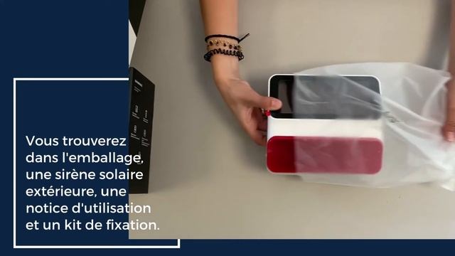 UNBOXING - Notre sirène solaire extérieure WOS501S смотреть онлайн