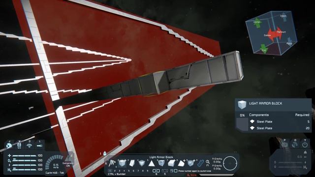Shadowbound Corp. Capital Ship: Part 3 - Space Engineers Let's Build смотреть онлайн