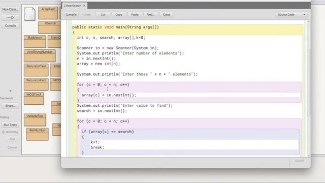 Linear Searching in Java #java #learnjava #javaprogramming смотреть онлайн