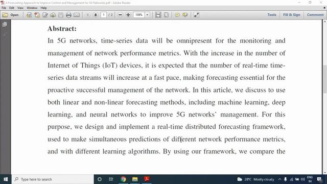 A Forecasting Approach to Improve Control and Management for 5G Networks смотреть онлайн