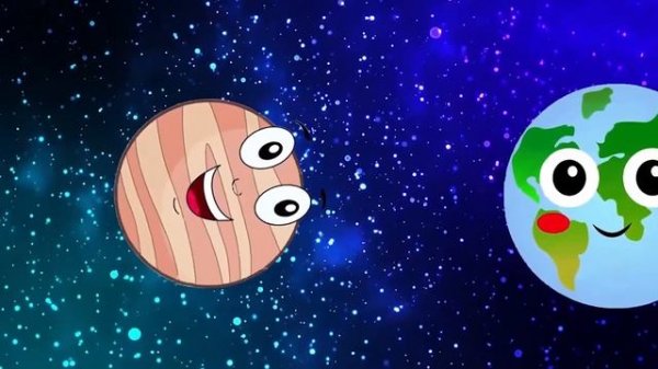 Funny Planets COMPILATION  | Planet for BABY | Funny Planet comparison Game kids | 8 Planets sizes