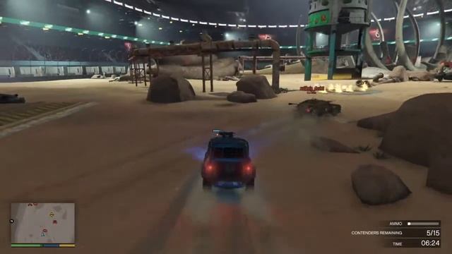 15 Player Carnage - GTA Online (Arena Wars: Carnage) смотреть онлайн