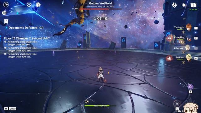 (F2P) SUCROSE Taser & CHILDE Vaporize | 2.5 Spiral Abyss Floor 12 9 Stars | Genshin Impact смотреть онлайн