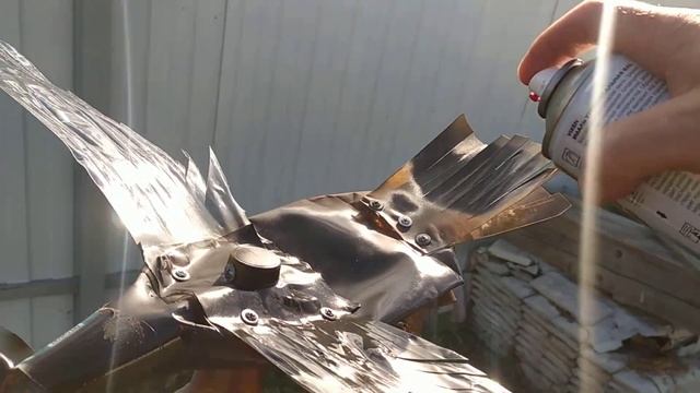 Пугало от птиц?своими руками, из пластиковых бутылок (июль 2022). смотреть онлайн